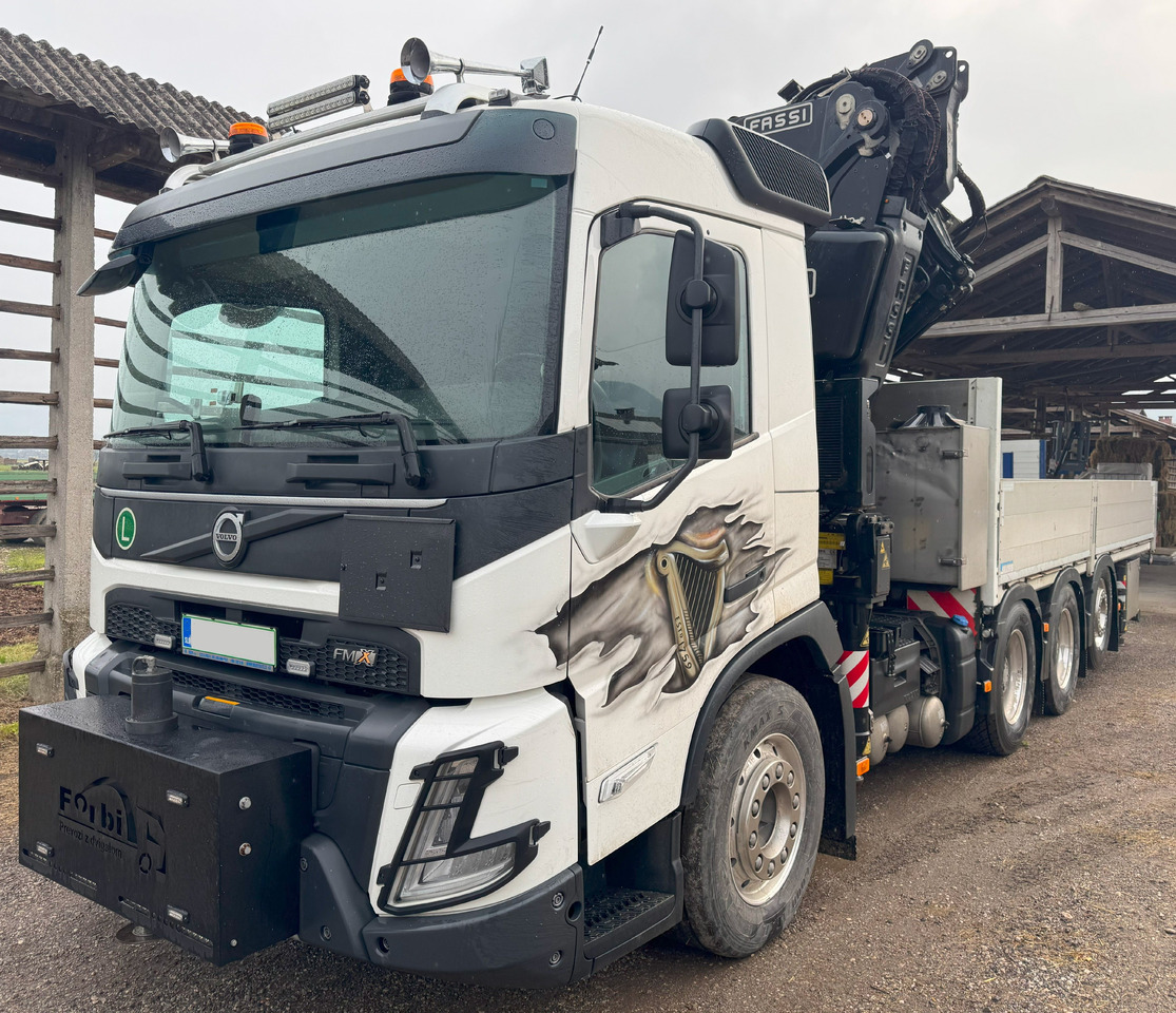 VOLVO Hiab Palfinger Fassi F710-6 JIB-4 - Camion cu macara: Foto 1 VOLVO Hiab Palfinger Fassi F710-6 JIB-4 - Camion cu macara: Foto 1
