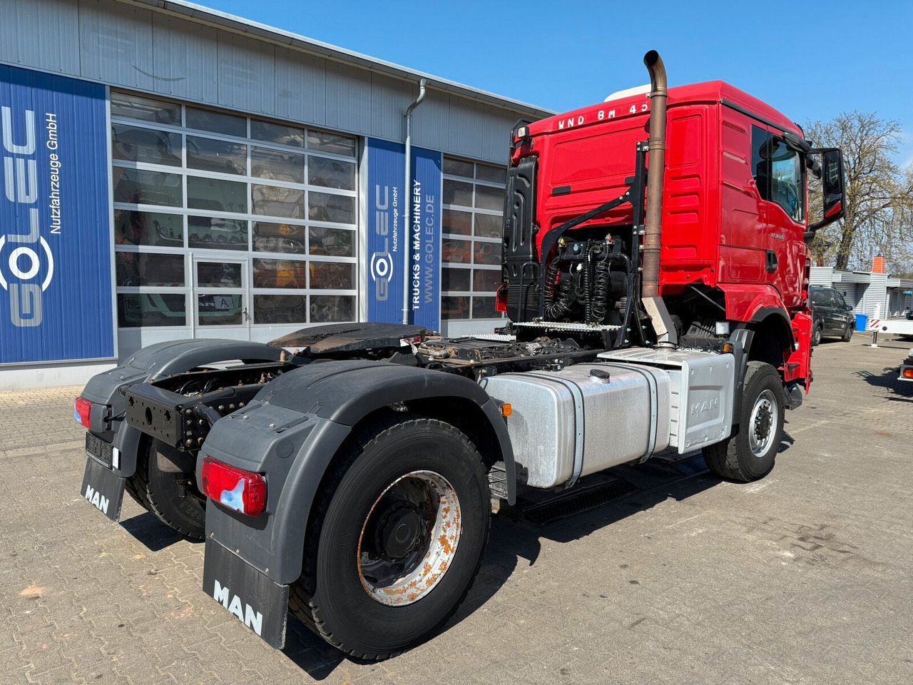 MAN TGS 18.510 4x4 SZM - Kipphyd. Blatt Luft Pritard - Cap tractor: Foto 3 MAN TGS 18.510 4x4 SZM - Kipphyd. Blatt Luft Pritard - Cap tractor: Foto 3