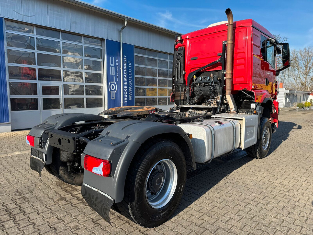 MAN TGS 18.510 4x4 SZM - Kipphyd. Blatt Luft Pritard - Cap tractor: Foto 4 MAN TGS 18.510 4x4 SZM - Kipphyd. Blatt Luft Pritard - Cap tractor: Foto 4