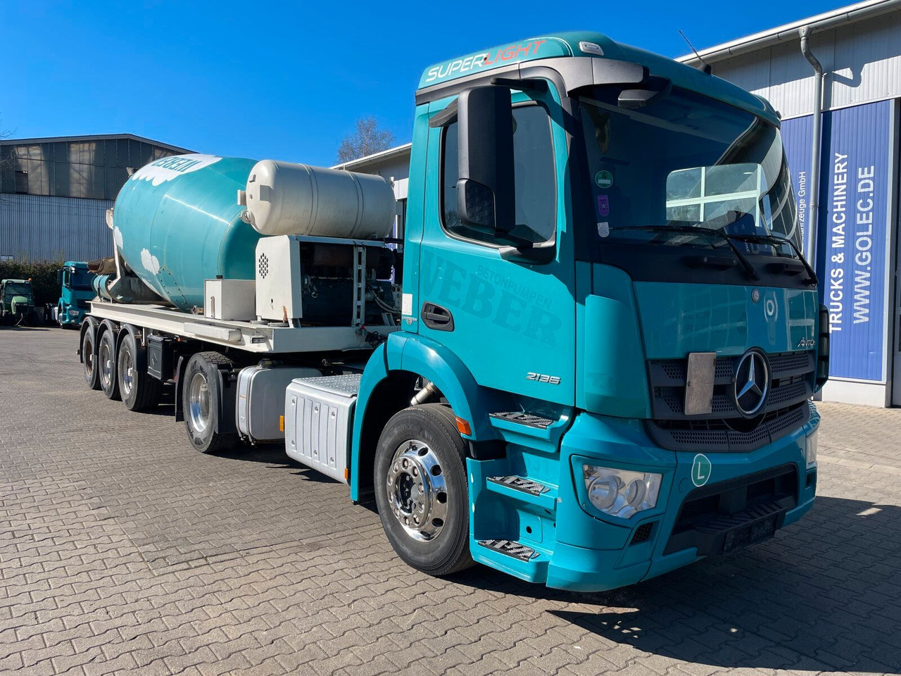 Mercedes-Benz Antos 2136 4x2 SZM Retarder Kipphyd. *Betonaufl. - Cap tractor: Foto 1 Mercedes-Benz Antos 2136 4x2 SZM Retarder Kipphyd. *Betonaufl. - Cap tractor: Foto 1