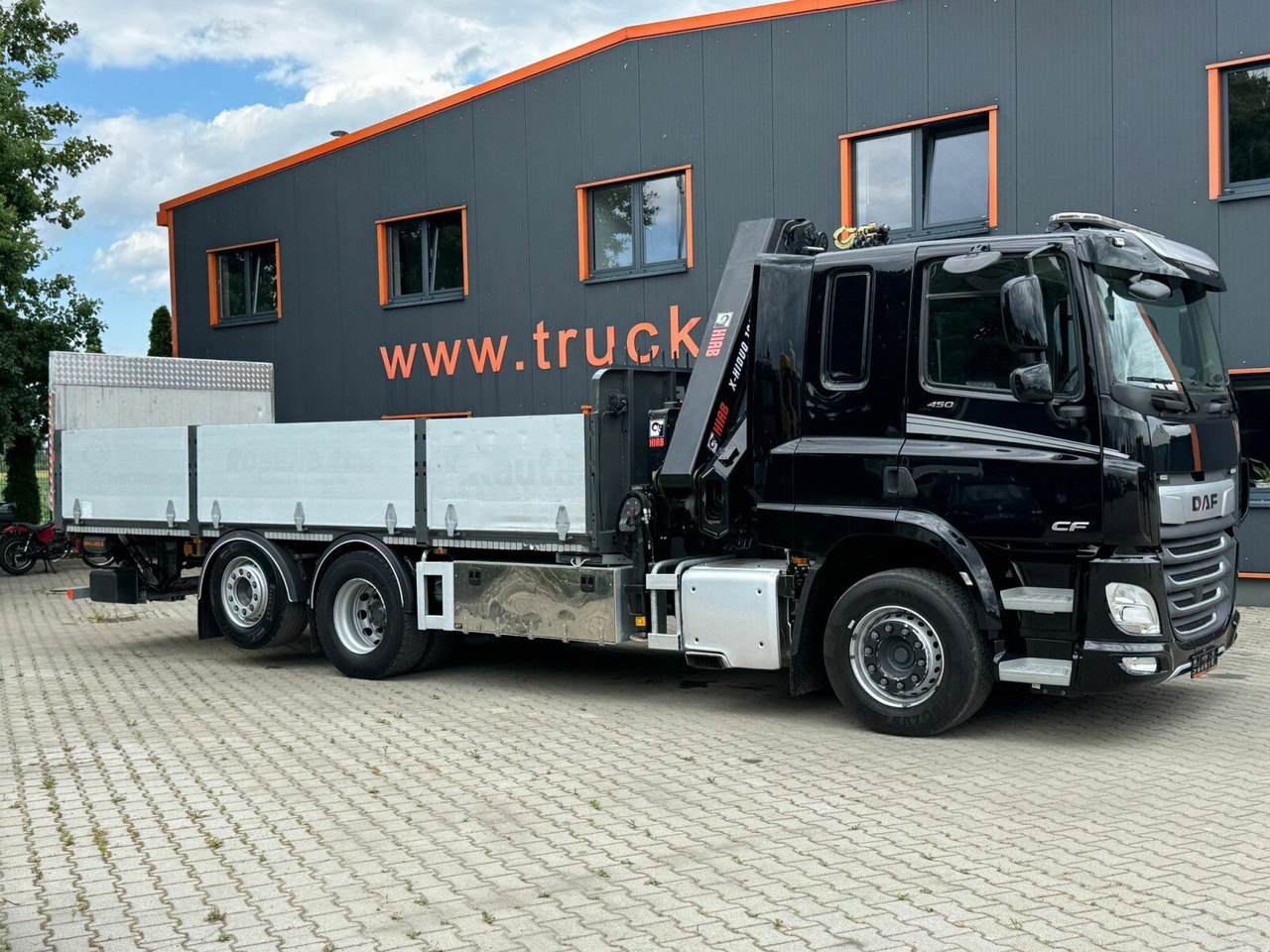 DAF CF 450 FAN 6x2 Pritsche mit Kran HIAB 188 E-6 - Camion cu macara: Foto 5 DAF CF 450 FAN 6x2 Pritsche mit Kran HIAB 188 E-6 - Camion cu macara: Foto 5