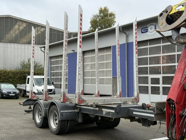 Janzen T RH19 Holzanhänger 2 Achse 19.000 Kg - Remorcă transport busteni: Foto 1 Janzen T RH19 Holzanhänger 2 Achse 19.000 Kg - Remorcă transport busteni: Foto 1