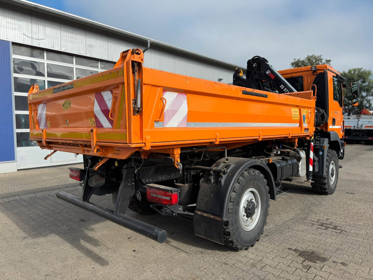 MAN TGM 13.250 4x4 Kipper Kran HIAB Winterd. - Camion basculantă, Camion cu macara: Foto 4 MAN TGM 13.250 4x4 Kipper Kran HIAB Winterd. - Camion basculantă, Camion cu macara: Foto 4