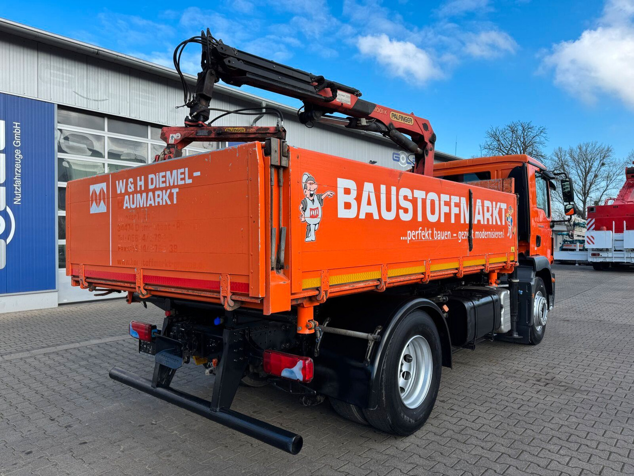 MAN TGM 18.340 4x2 Euro 6 Kipper Kran PK11001.K - Camion basculantă, Camion cu macara: Foto 4 MAN TGM 18.340 4x2 Euro 6 Kipper Kran PK11001.K - Camion basculantă, Camion cu macara: Foto 4