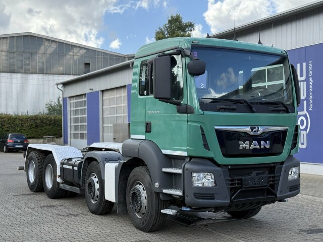 MAN TGS 35.420 8x4 Euro 6C Fahrgestell Betonmischer - Camion şasiu: Foto 1 MAN TGS 35.420 8x4 Euro 6C Fahrgestell Betonmischer - Camion şasiu: Foto 1