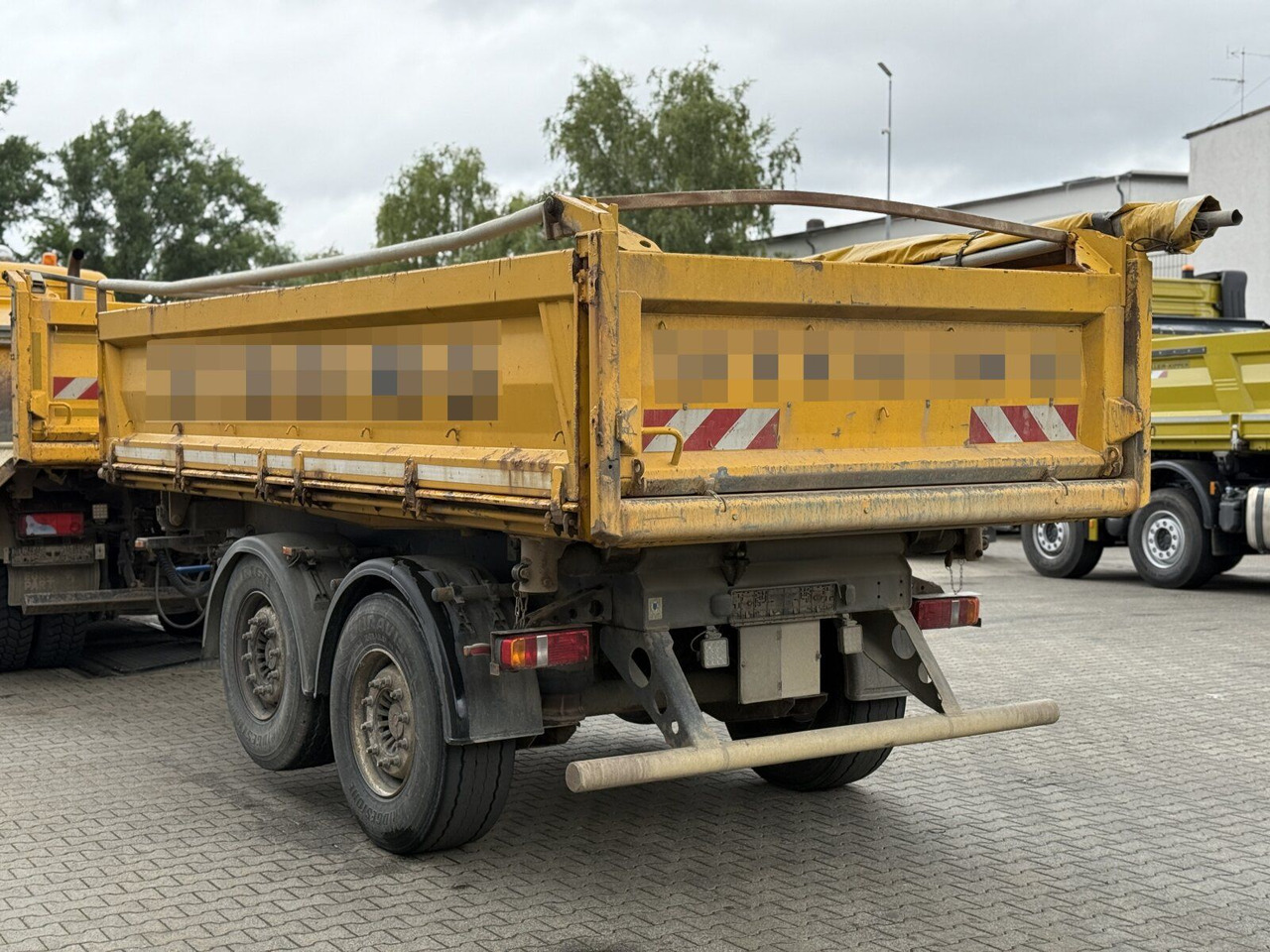 Meiller Anhänger TANDEM Dreiseitenkipper Liftachse - Remorcă basculantă: Foto 5 Meiller Anhänger TANDEM Dreiseitenkipper Liftachse - Remorcă basculantă: Foto 5