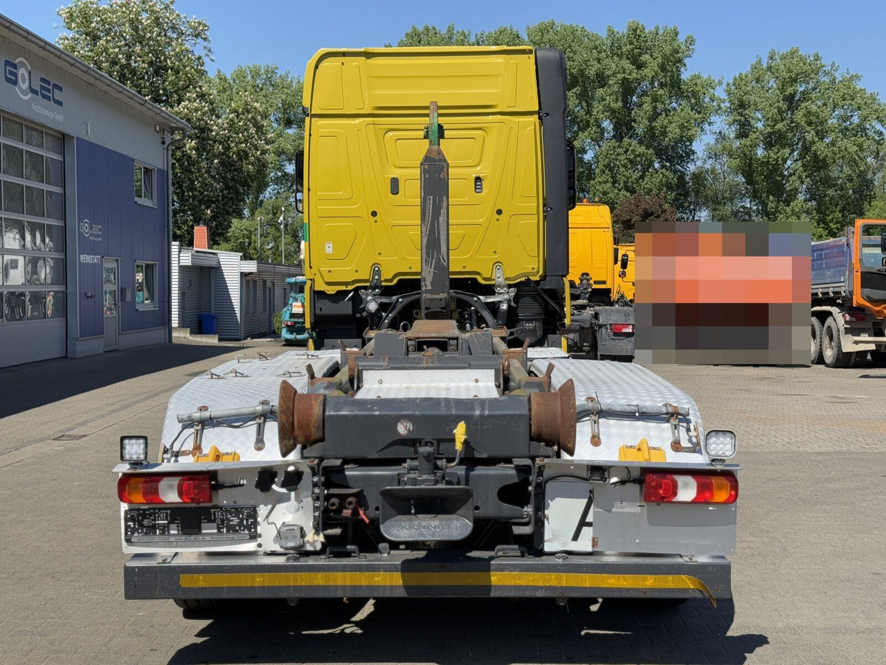 Mercedes-Benz ACTROS 2558 6x2 Abrollkipper *Lenkachse Retarder - Camion cu cârlig: Foto 4 Mercedes-Benz ACTROS 2558 6x2 Abrollkipper *Lenkachse Retarder - Camion cu cârlig: Foto 4