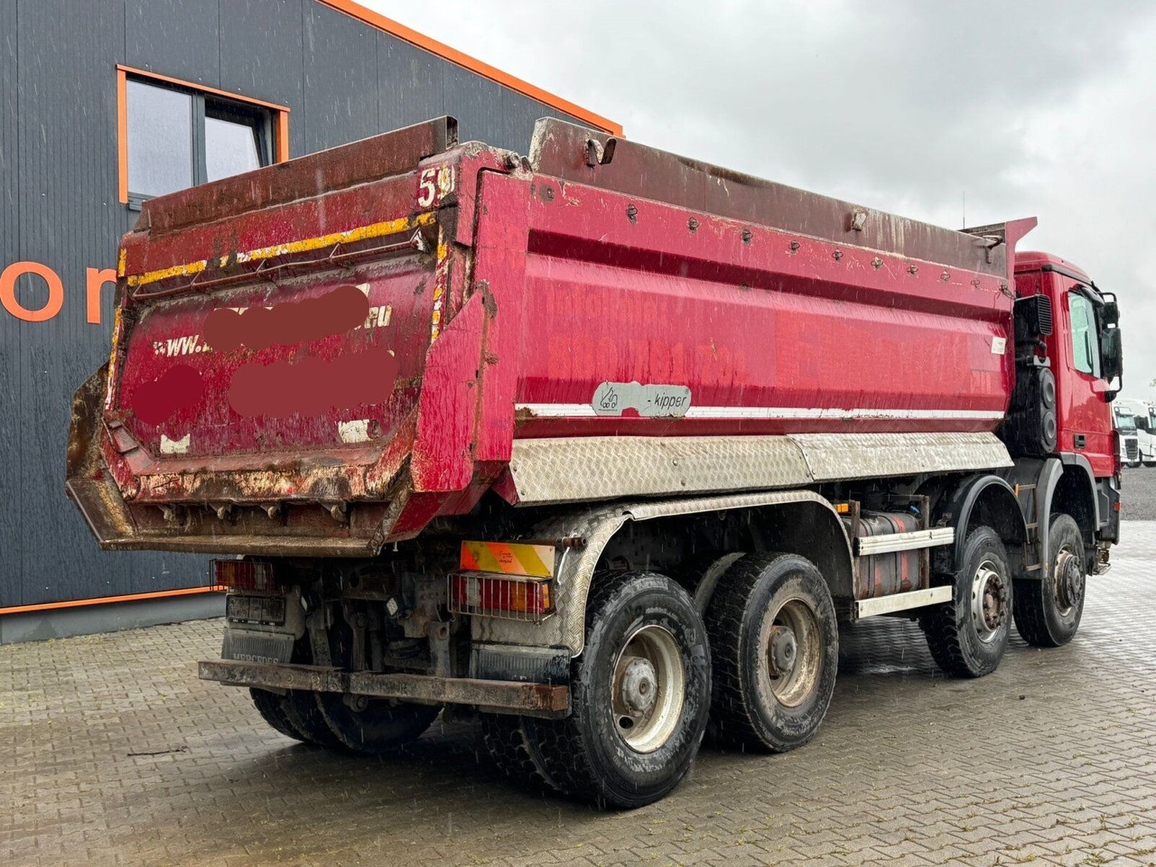 Mercedes-Benz ACTROS 4141 EURO4 8x6 Muldenkipper - Camion basculantă: Foto 5 Mercedes-Benz ACTROS 4141 EURO4 8x6 Muldenkipper - Camion basculantă: Foto 5