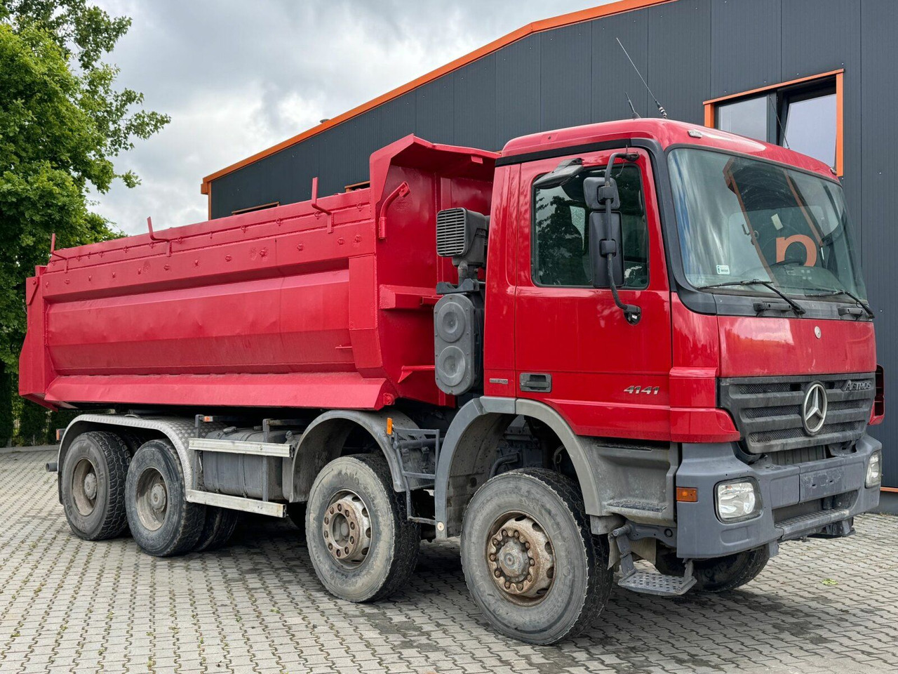 Mercedes-Benz ACTROS 4141 EURO4 8x8 Muldenkipper - Camion basculantă: Foto 1 Mercedes-Benz ACTROS 4141 EURO4 8x8 Muldenkipper - Camion basculantă: Foto 1