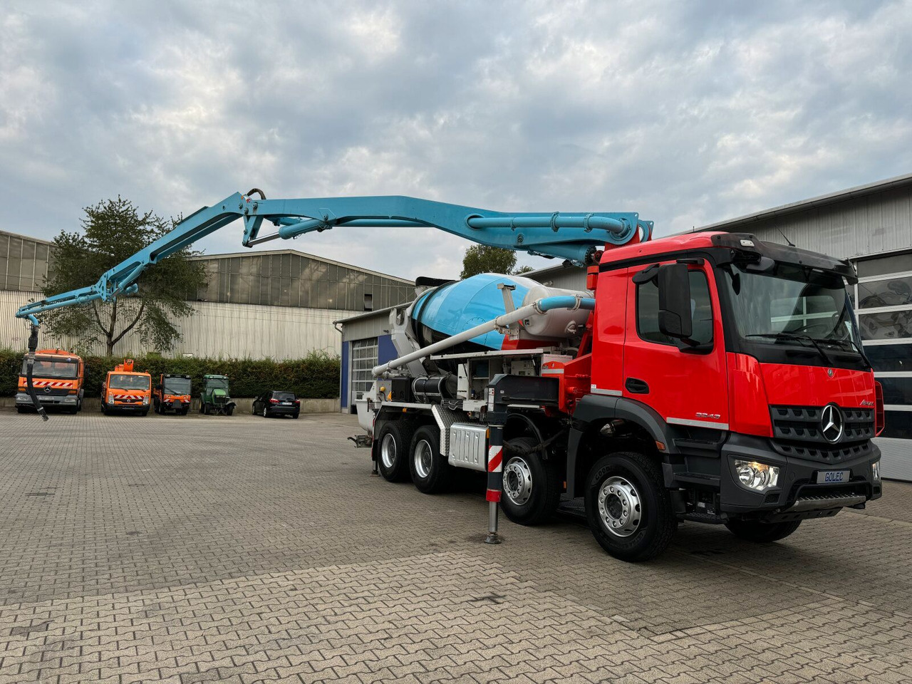 Mercedes-Benz AROCS 3243 8x4 Euro 6 Pumi Putzmeister TMM 24-3 - Autobetonieră: Foto 2 Mercedes-Benz AROCS 3243 8x4 Euro 6 Pumi Putzmeister TMM 24-3 - Autobetonieră: Foto 2