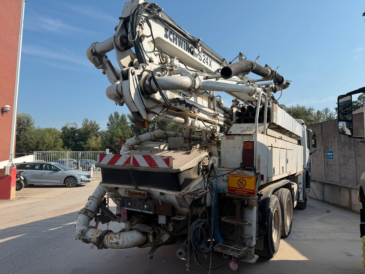 Mercedes-Benz Actros 2632 6x4 Betonpumpe Schwing S24X - Autopompă de beton: Foto 2 Mercedes-Benz Actros 2632 6x4 Betonpumpe Schwing S24X - Autopompă de beton: Foto 2