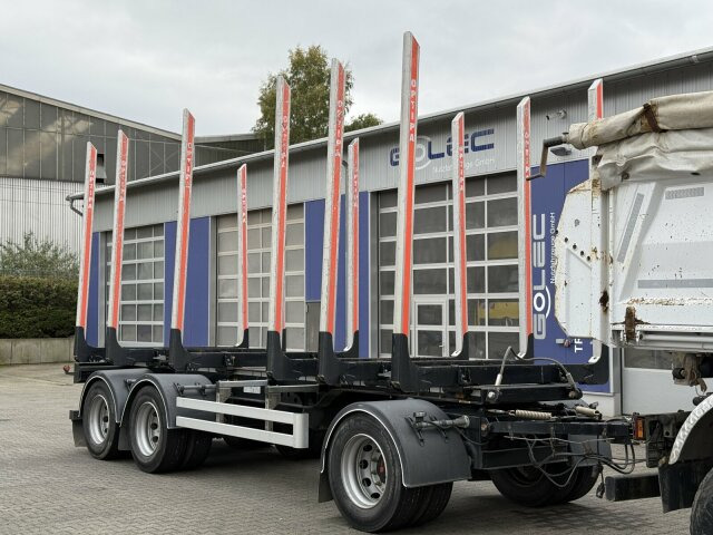 PAVIC HTA 27 Holzanhänger 3 Achse 27.000 Kg - Remorcă transport busteni: Foto 1 PAVIC HTA 27 Holzanhänger 3 Achse 27.000 Kg - Remorcă transport busteni: Foto 1
