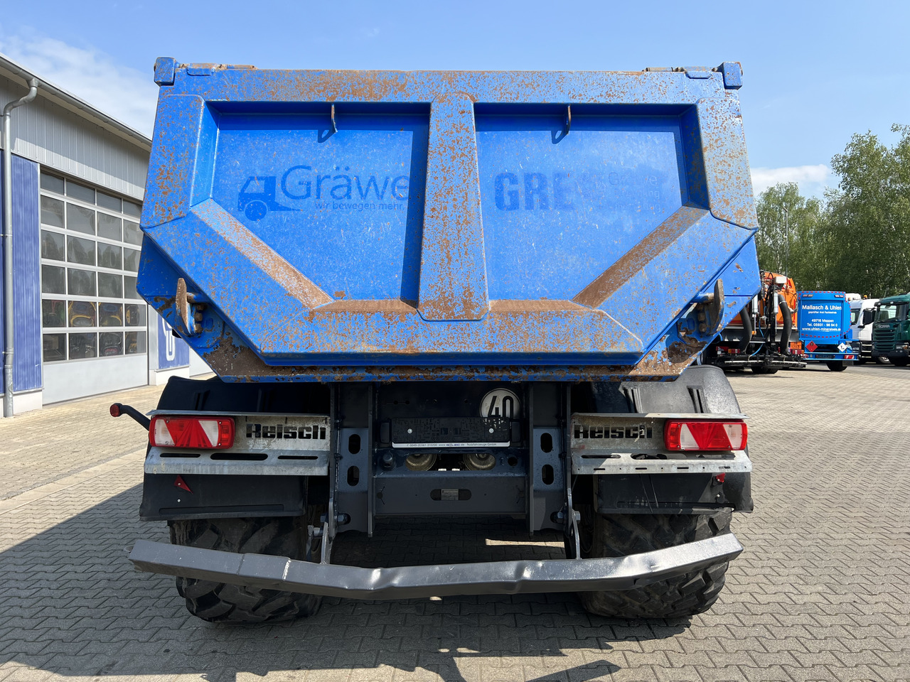 REISCH RTWK-200KS.550 Agro Kippauflieger - Semiremorcă basculantă: Foto 5 REISCH RTWK-200KS.550 Agro Kippauflieger - Semiremorcă basculantă: Foto 5