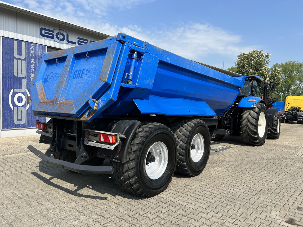 REISCH RTWK-200KS.550 Agro Kippauflieger - Semiremorcă basculantă: Foto 4 REISCH RTWK-200KS.550 Agro Kippauflieger - Semiremorcă basculantă: Foto 4