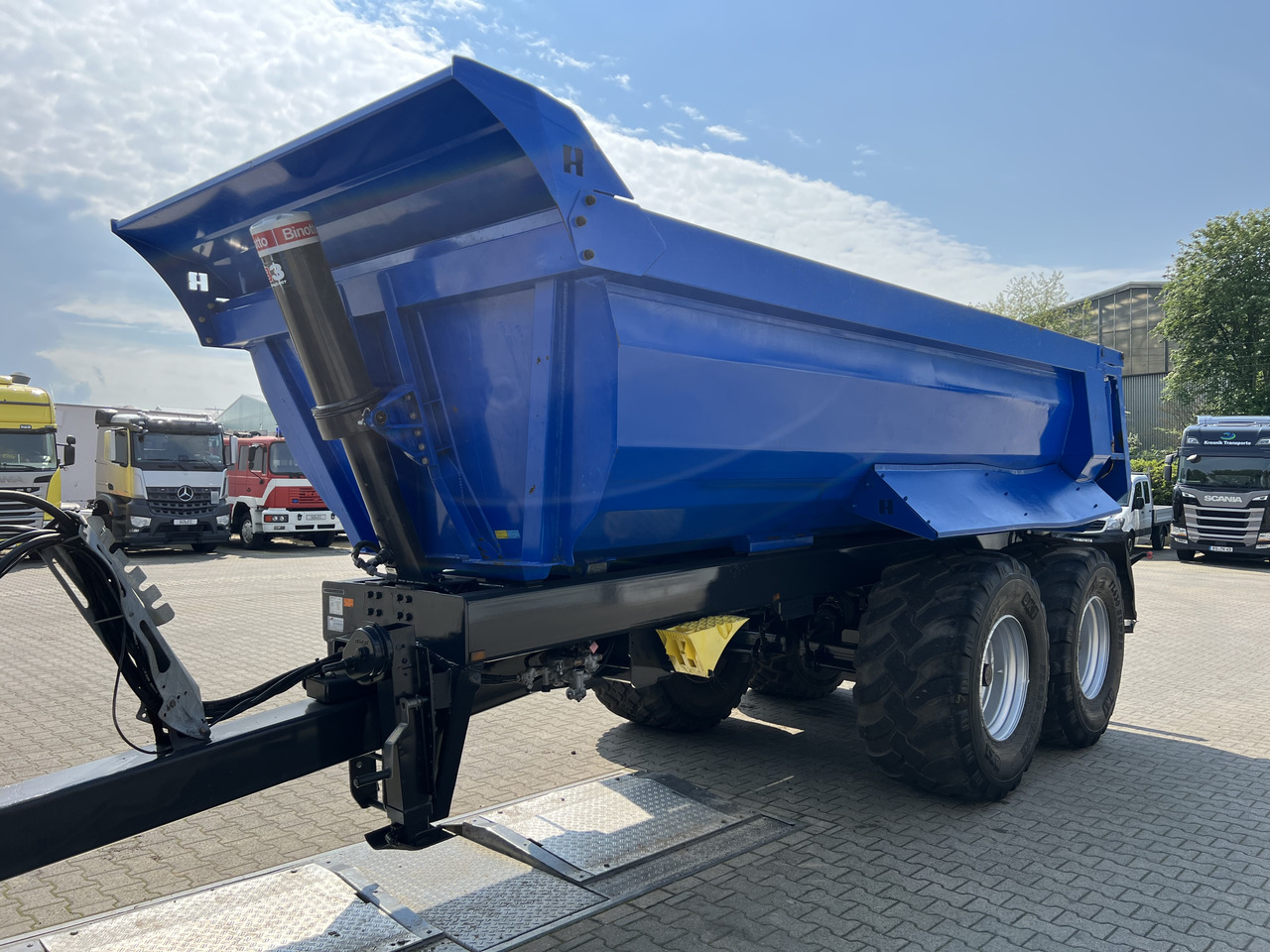 REISCH RTWK-200KS.550 Agro Kippauflieger - Semiremorcă basculantă: Foto 1 REISCH RTWK-200KS.550 Agro Kippauflieger - Semiremorcă basculantă: Foto 1