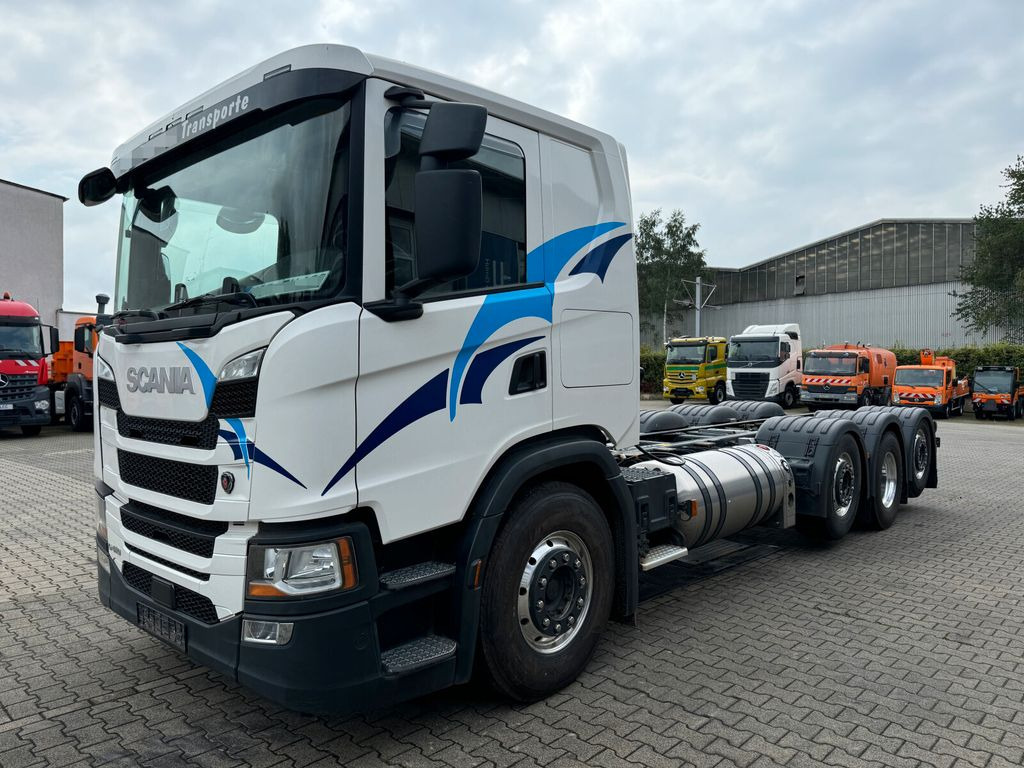 Scania G 410 B8x2*6 NB LNG Fahrgestell Nebenantrieb - Camion cisternă, Camion cu macara: Foto 2 Scania G 410 B8x2*6 NB LNG Fahrgestell Nebenantrieb - Camion cisternă, Camion cu macara: Foto 2