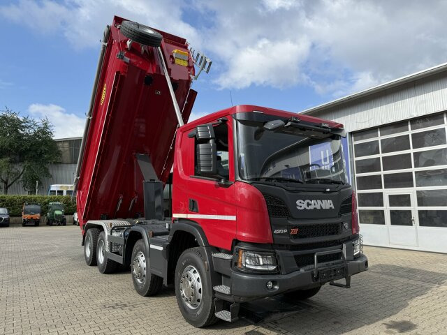 Leasing de Scania P 420 8x4 Kipper Meiller 18,5m3 Euro 6 Scania P 420 8x4 Kipper Meiller 18,5m3 Euro 6: Foto 8