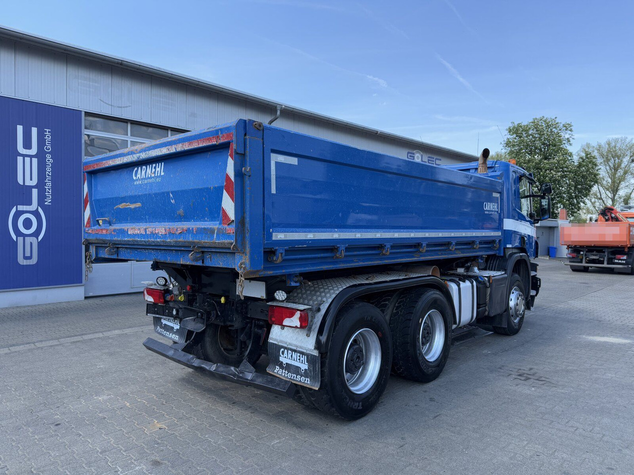 Scania P 450 6x4 Dreiseitenkipper DAUTEL - Camion basculantă: Foto 4 Scania P 450 6x4 Dreiseitenkipper DAUTEL - Camion basculantă: Foto 4