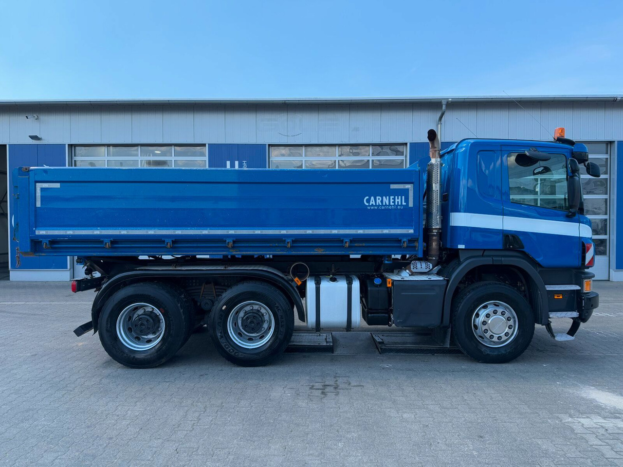 Scania P 450 6x4 Dreiseitenkipper DAUTEL - Camion basculantă: Foto 3 Scania P 450 6x4 Dreiseitenkipper DAUTEL - Camion basculantă: Foto 3