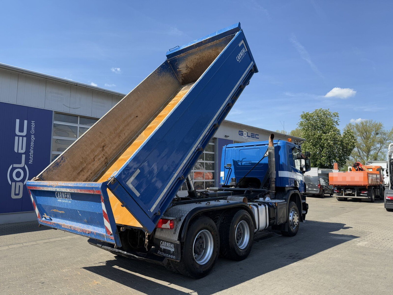 Scania P 450 6x4 Dreiseitenkipper DAUTEL - Camion basculantă: Foto 5 Scania P 450 6x4 Dreiseitenkipper DAUTEL - Camion basculantă: Foto 5