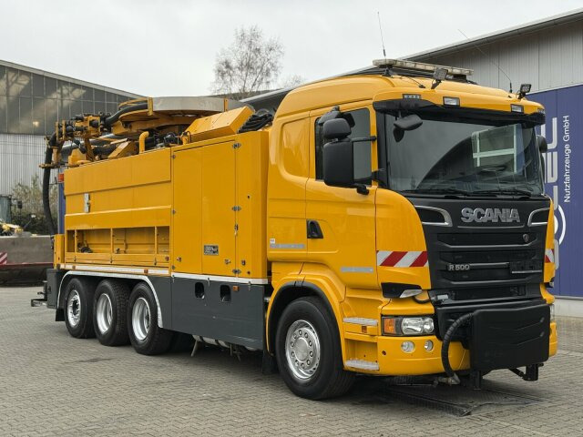 Scania R500 8x4 Kanalreiniger Kombi MÜLLER CM 170 KT - Maşină pentru vidanjări: Foto 1 Scania R500 8x4 Kanalreiniger Kombi MÜLLER CM 170 KT - Maşină pentru vidanjări: Foto 1