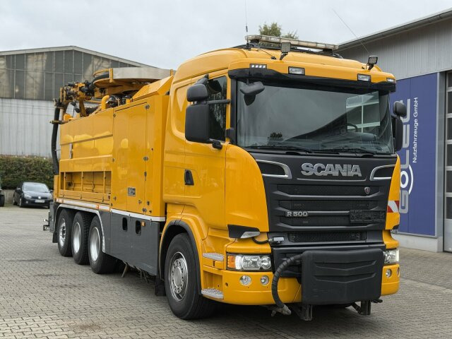 Scania R500 8x4 Kanalreiniger Kombi MÜLLER CM 170 KT - Maşină pentru vidanjări: Foto 1 Scania R500 8x4 Kanalreiniger Kombi MÜLLER CM 170 KT - Maşină pentru vidanjări: Foto 1