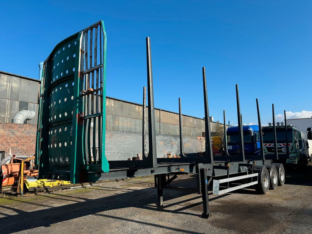 Schwarzmüller HS 3/E Langmaterial Holz 3 Achse 35.000 Kg - Semiremorcă transport busteni: Foto 1 Schwarzmüller HS 3/E Langmaterial Holz 3 Achse 35.000 Kg - Semiremorcă transport busteni: Foto 1