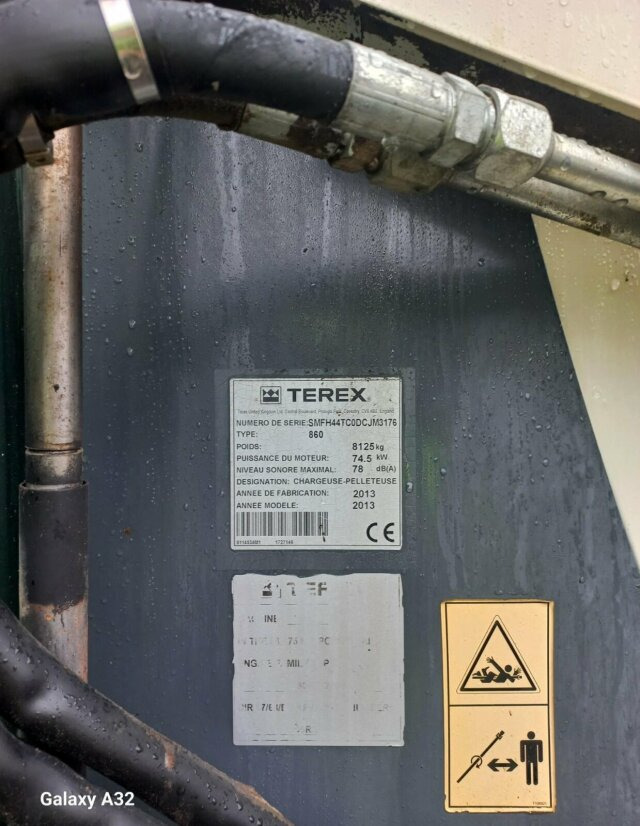 Terex 860 SX Baggerlader Baujahr 2013 - Buldoexcavator: Foto 4 Terex 860 SX Baggerlader Baujahr 2013 - Buldoexcavator: Foto 4