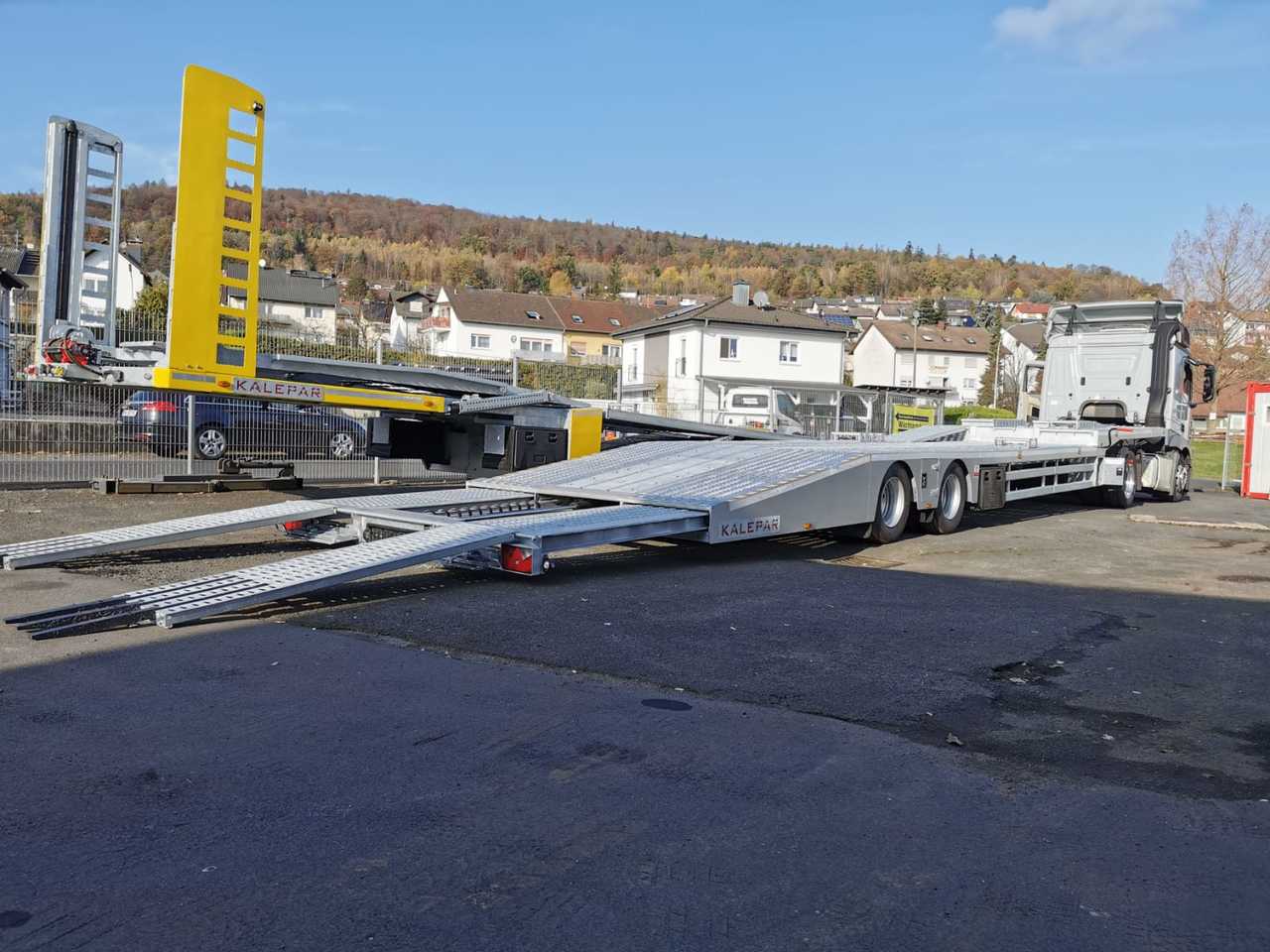 KALEPAR KLP 228V3 Bus-Caravan-Car Transporter - Semiremorcă transport auto: Foto 2 KALEPAR KLP 228V3 Bus-Caravan-Car Transporter - Semiremorcă transport auto: Foto 2