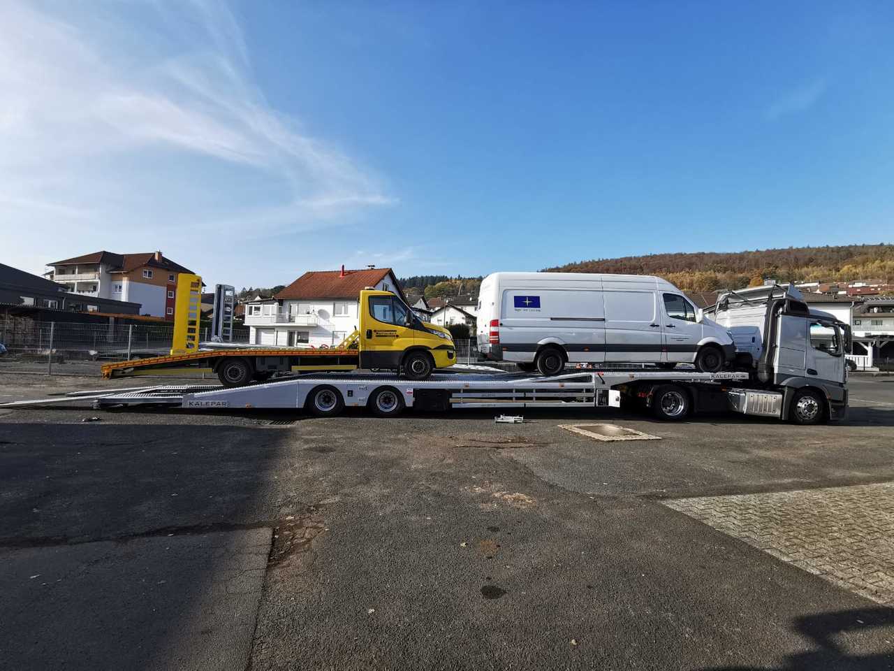 KALEPAR KLP 228V3 Bus-Caravan-Car Transporter - Semiremorcă transport auto: Foto 1 KALEPAR KLP 228V3 Bus-Caravan-Car Transporter - Semiremorcă transport auto: Foto 1