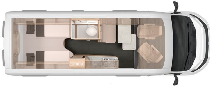 Knaus BoxLife Pro 630 FREEWAY 60 Years Abstandstempoma - Camper van: Foto 2 Knaus BoxLife Pro 630 FREEWAY 60 Years Abstandstempoma - Camper van: Foto 2