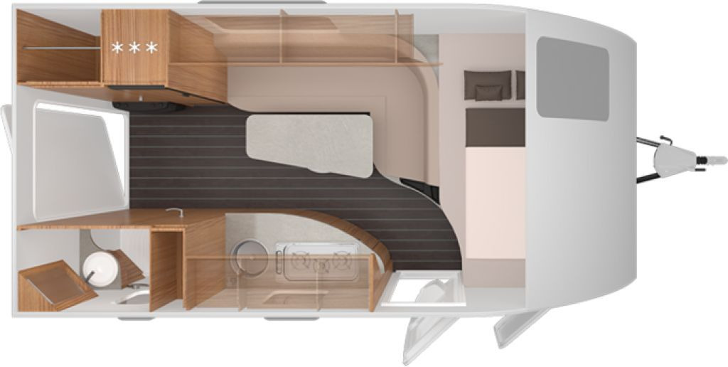 Knaus Sport&Fun 480 QL Black Selection Dachklima - Rulotă: Foto 2 Knaus Sport&Fun 480 QL Black Selection Dachklima - Rulotă: Foto 2