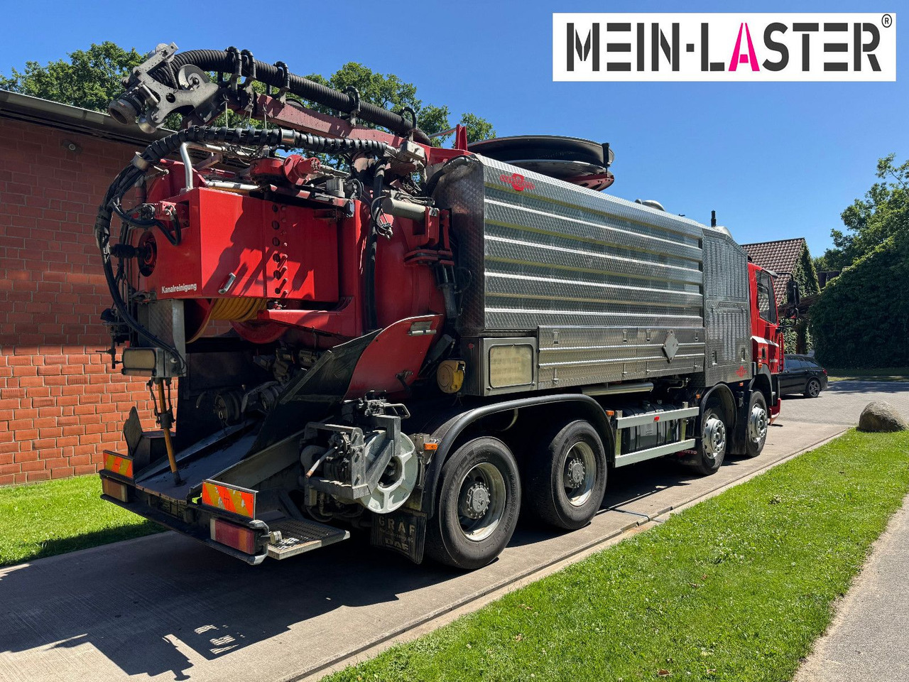 DAF Saug/Spülkombi Cappellotto Wittig/Uraca - Maşină pentru vidanjări: Foto 4 DAF Saug/Spülkombi Cappellotto Wittig/Uraca - Maşină pentru vidanjări: Foto 4