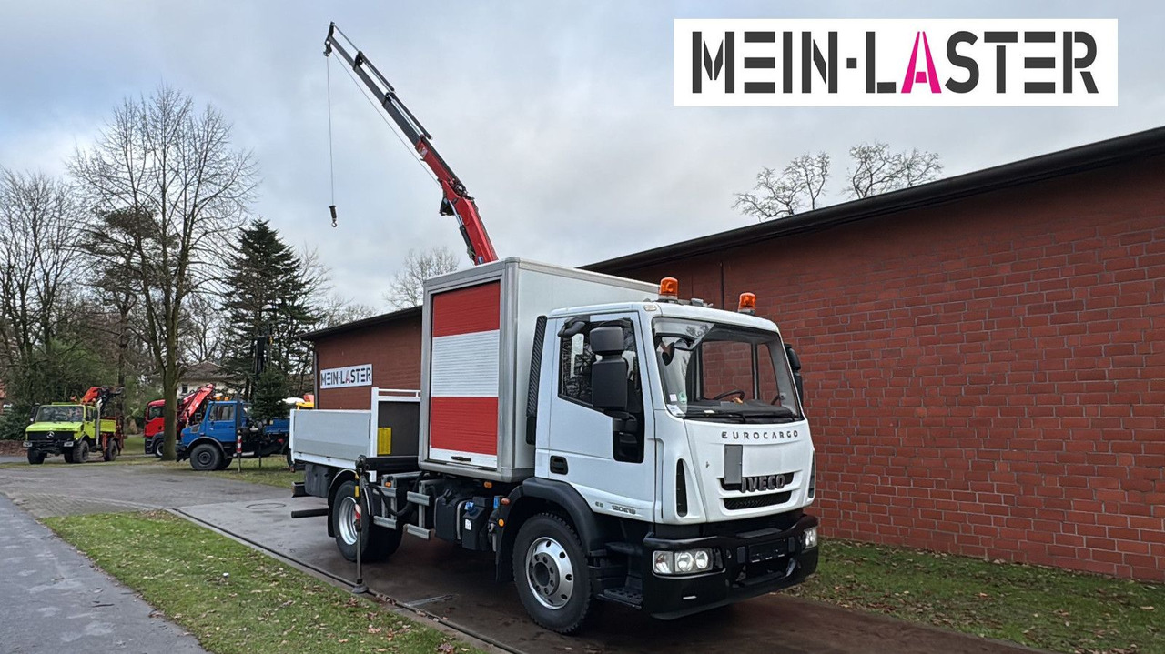 Iveco 120E18 Fassi F50 11m-480 Kg Seilwinde Fahrschule - Camion cu macara: Foto 4 Iveco 120E18 Fassi F50 11m-480 Kg Seilwinde Fahrschule - Camion cu macara: Foto 4