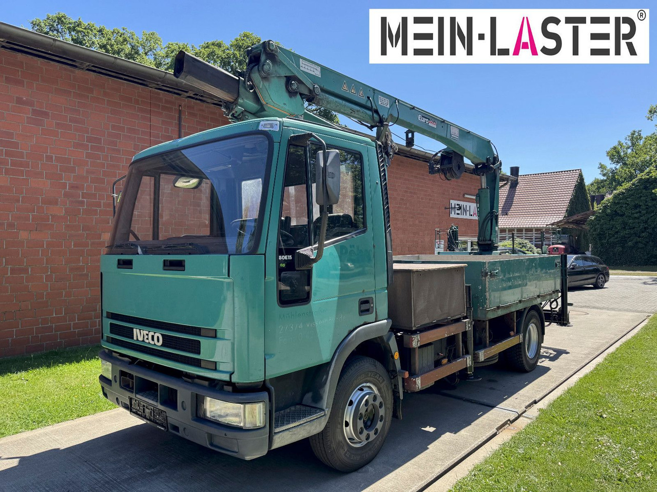 Iveco ML 80 E 15 Tirre 131 22.7 m Funk + Seilwinde - Camion cu macara: Foto 3 Iveco ML 80 E 15 Tirre 131 22.7 m Funk + Seilwinde - Camion cu macara: Foto 3
