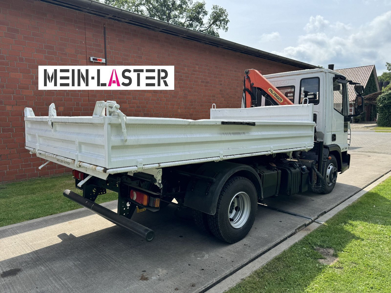 Autoutilitară basculantă Iveco ML75E16 3 S-Kipper Kran PK  9,4m-550 kg Greifer: Foto 6