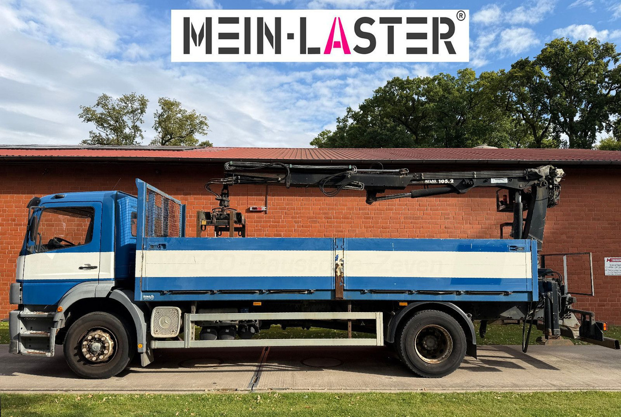 Mercedes-Benz 1823 Atego Atlas 105.2 1.Hand nur 226.000 km - Camion platformă, Camion cu macara: Foto 4 Mercedes-Benz 1823 Atego Atlas 105.2 1.Hand nur 226.000 km - Camion platformă, Camion cu macara: Foto 4