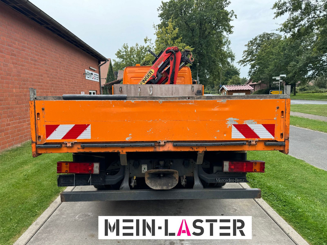 Autoutilitară cu platformă Mercedes-Benz 815 Pritsche  Palfinger PK 7000 13 m Funk + AHK Mercedes-Benz 815 Pritsche  Palfinger PK 7000 13 m Funk + AHK: Foto 17