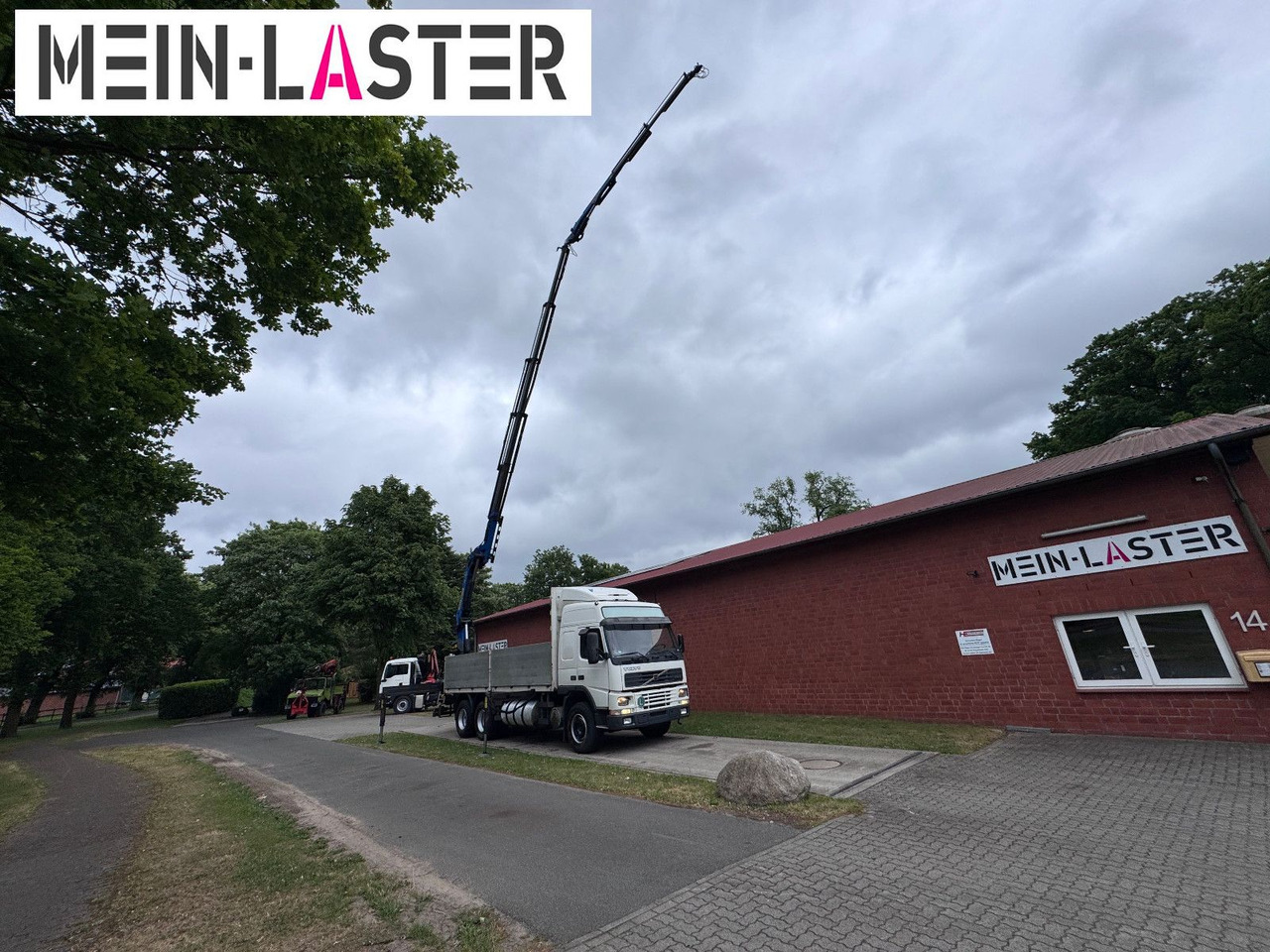 Volvo FM12 380 PK 27000D 24,5m 5+6 Deutscher LKW - Camion cu macara: Foto 2 Volvo FM12 380 PK 27000D 24,5m 5+6 Deutscher LKW - Camion cu macara: Foto 2