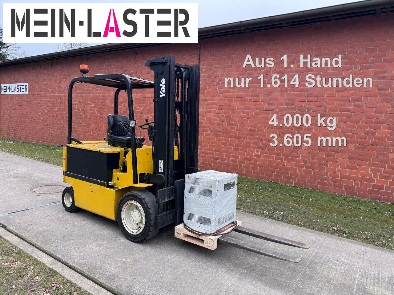 Yale ERP 40 AKE 4.000 kg - 3,6 m Zusatzhydraulik 1.Hd - Electrostivuitor: Foto 1 Yale ERP 40 AKE 4.000 kg - 3,6 m Zusatzhydraulik 1.Hd - Electrostivuitor: Foto 1