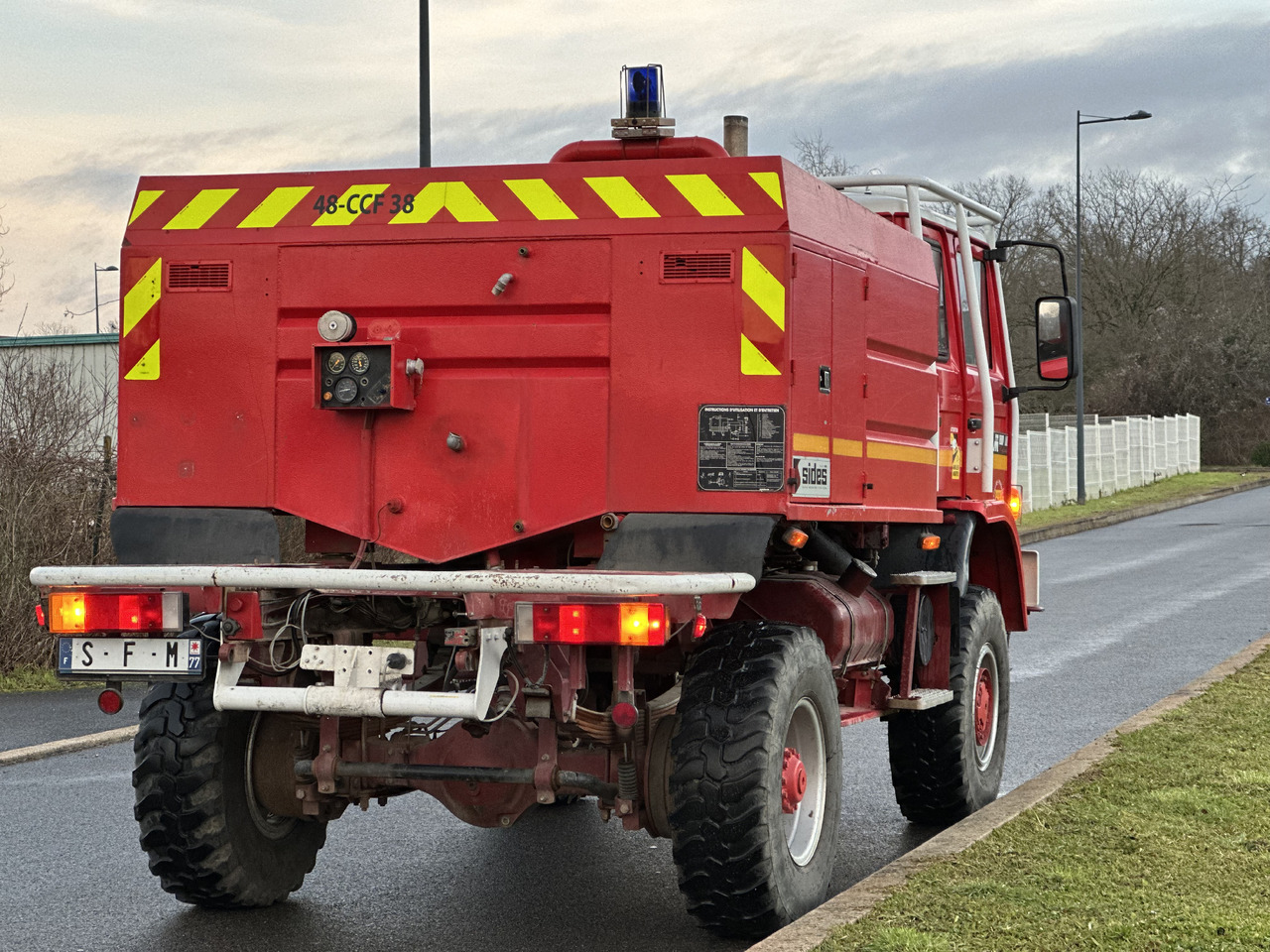 Autospeciala de stins incendii RENAULT M180: Foto 7