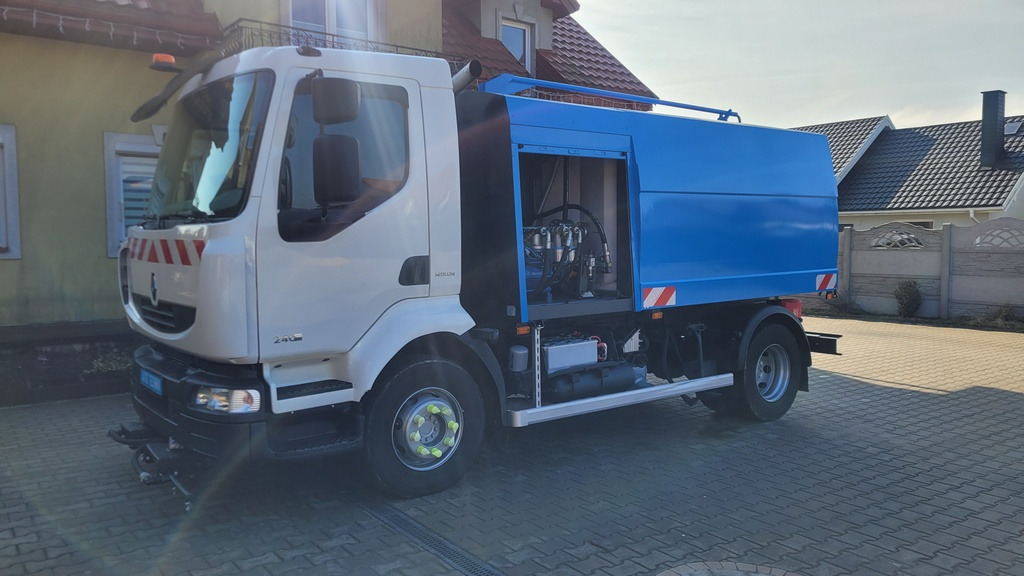 Renault Midlum 240dxi WATER STREET ROAD CLEANER Myjka TANK TRUCK - Măturătoare stradală: Foto 5 Renault Midlum 240dxi WATER STREET ROAD CLEANER Myjka TANK TRUCK - Măturătoare stradală: Foto 5
