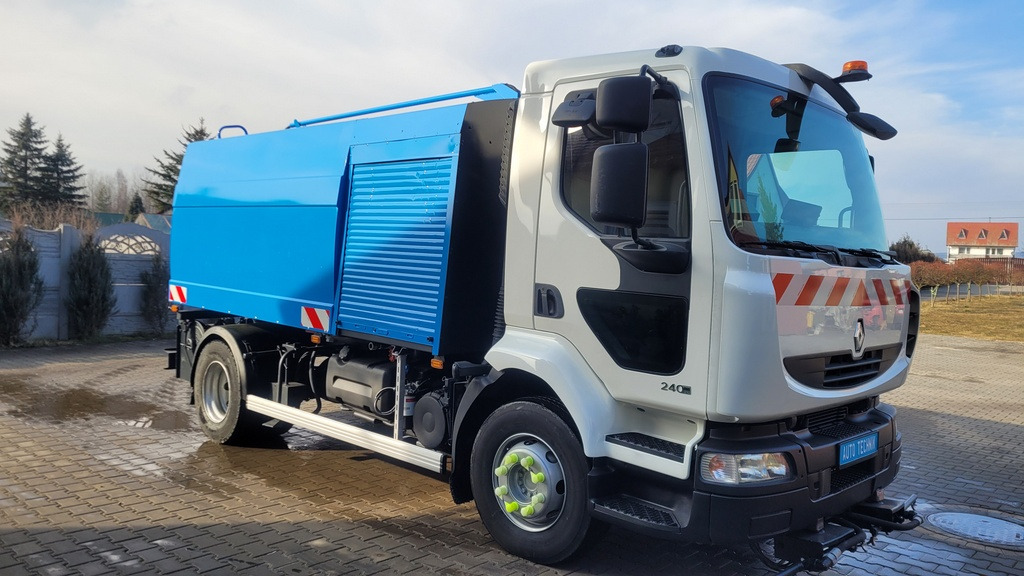 Renault Midlum 240dxi WATER STREET ROAD CLEANER Myjka TANK TRUCK - Măturătoare stradală: Foto 4 Renault Midlum 240dxi WATER STREET ROAD CLEANER Myjka TANK TRUCK - Măturătoare stradală: Foto 4