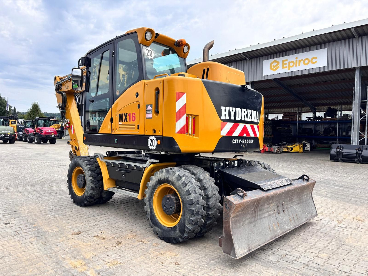 Hydrema MX 16 - Excavator pe roţi: Foto 4 Hydrema MX 16 - Excavator pe roţi: Foto 4