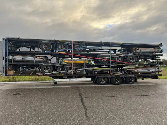 Krone last available 2015 XL P400 mega huckepack curtain sided trailer stack - Semiremorcă furgon: Foto 5 Krone last available 2015 XL P400 mega huckepack curtain sided trailer stack - Semiremorcă furgon: Foto 5