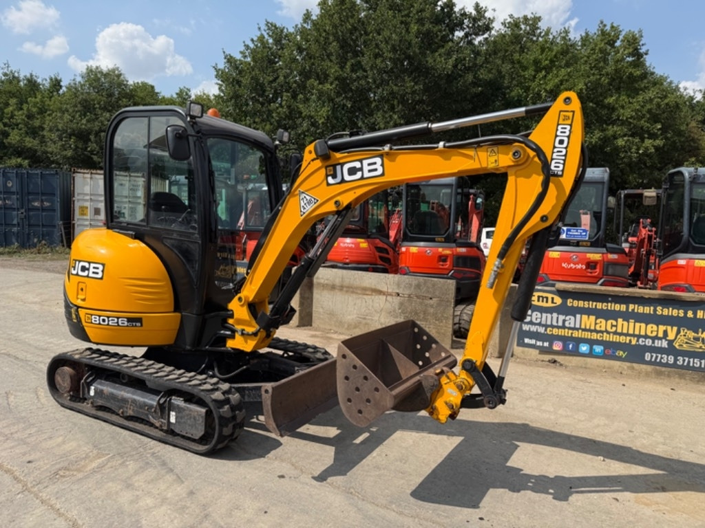 JCB 8026 CTS - Mini excavator: Foto 2 JCB 8026 CTS - Mini excavator: Foto 2