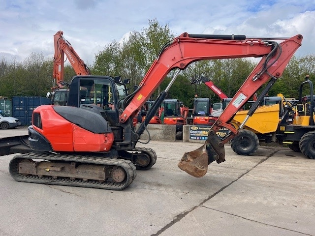 Kubota KX 080-4 - Mini excavator: Foto 1 Kubota KX 080-4 - Mini excavator: Foto 1