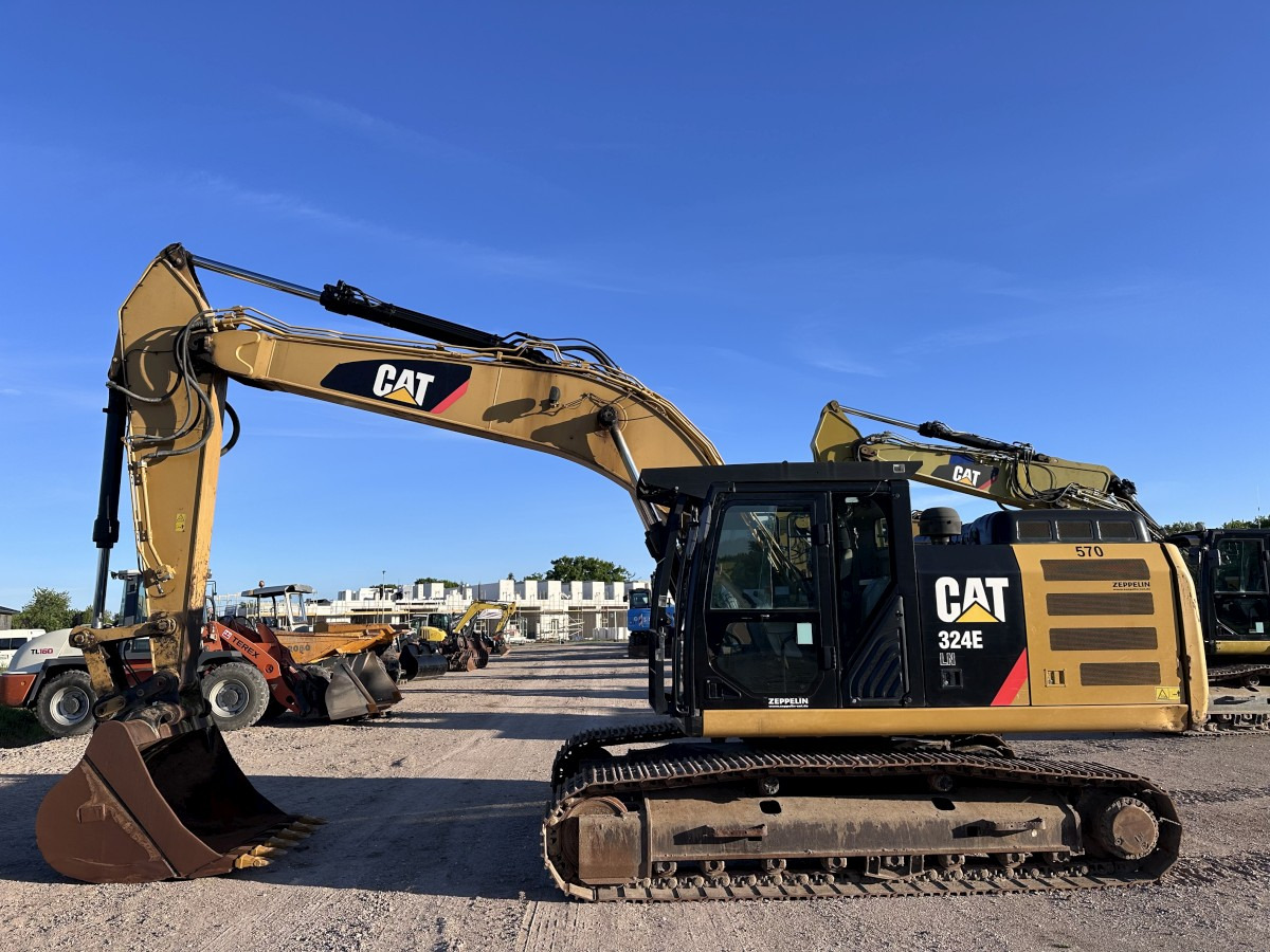 CATERPILLAR 324 E LN Deutsche Maschine! Top !!! - Excavator pe şenile: Foto 1 CATERPILLAR 324 E LN Deutsche Maschine! Top !!! - Excavator pe şenile: Foto 1