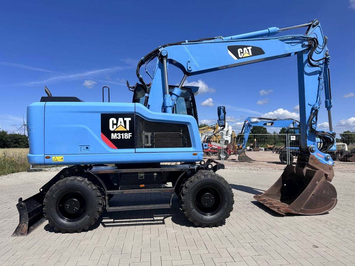 CATERPILLAR M 318 F Oil Quick OQ 65 Deutsche Maschine Top ! - Excavator pe roţi: Foto 2 CATERPILLAR M 318 F Oil Quick OQ 65 Deutsche Maschine Top ! - Excavator pe roţi: Foto 2
