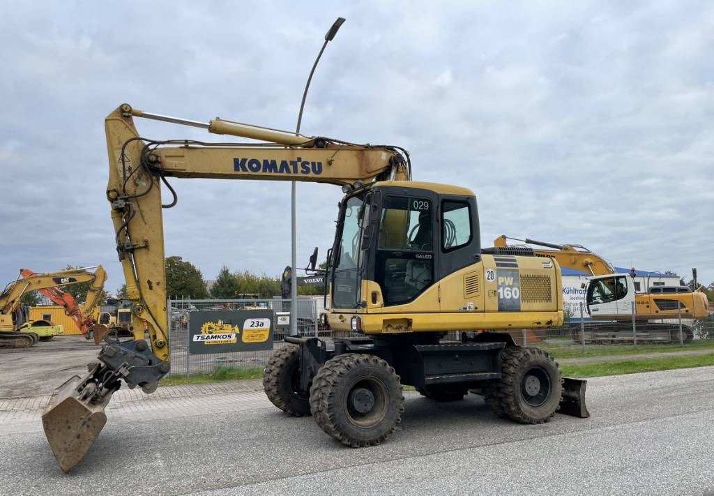 Komatsu PW 160 ES-7K Clima German machine! - Excavator pe roţi: Foto 5 Komatsu PW 160 ES-7K Clima German machine! - Excavator pe roţi: Foto 5